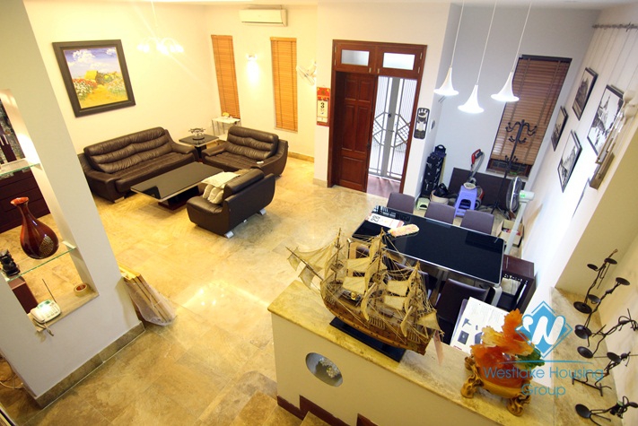Beautiful furnished house for rent in Ba Dinh, Ha Noi